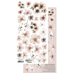 AA-IS-09 Papier dwustronny 15x30,5cm do samodzielnego wyciecia  In silence / W ciszy