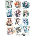 AA-NEWYEAR-RP-01 Papier ryżowy  A4 - Alchemy of Art 