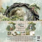 AA-FOTF-07 Alchemy of Art- 12x12'' -Zestaw papierów do scrapbookingu Przyjaciele lasu/Friends of the Forest