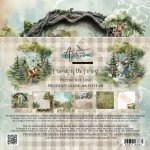 AA-FOTF-08 Alchemy of Art - 8x8'' - zestaw papierów 20,3x20,3cm-Przyjaciele lasu/Friends of the Forest