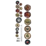 AA-FOTF-ext-03 PASECZEK/ STRIPS z dodatkami Przyjaciele lasu/Friends of the Forest