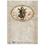 AA-FOTF-RP-02  Papier ryżowy  A4 - Alchemy of Art  -Przyjaciele lasu/Friends of the Forest