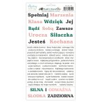 MT-LAS-13PL Lady's Secret -MINTAY PAPERS - Naklejki - NAPISY POLSKIE