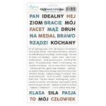 MT-MAN-13PL Man Cave -MINTAY PAPERS - Naklejki - NAPISY POLSKIE