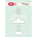 CW387 Wykrojnik /Die -Clip Set 2 by Magda / Zestaw spinaczy 2 -Craft&You Design