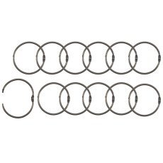 2021-105  Kółeczka (kółka) do albumów 50mm -cooper - miedziane 12 szt