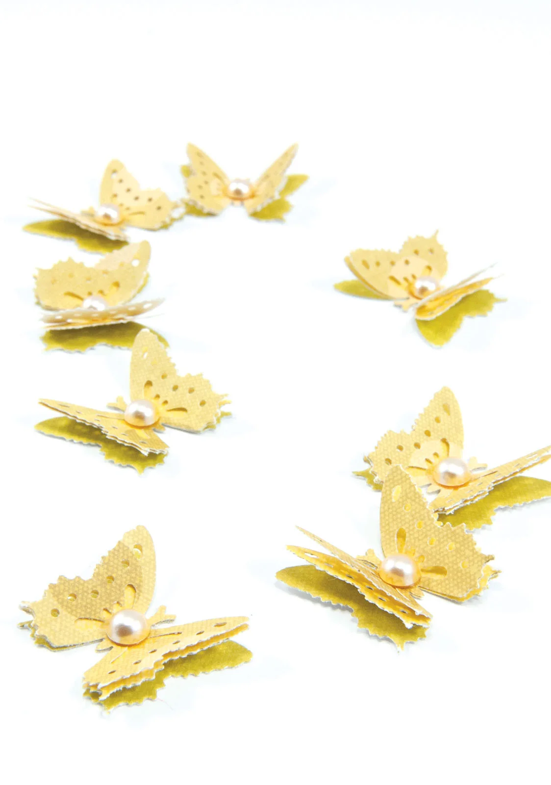 54-90020 Dziurkacz 3D - motyl warstwowy 3,8cm