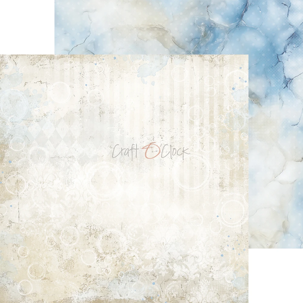CC-C84-BBU-09 BABY BOY UNIVERSE- zestaw papierów 20,3x20,3cm - MIX