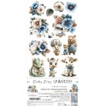 CC-C84-BBU-11 BABY BOY UNIVERSE zestaw DODATKÓW -FLOWERS & MORE