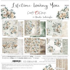 CC-C82-LLY-00 LIFETIME LOVING YOU- zestaw papierów 30,5x30,5cm