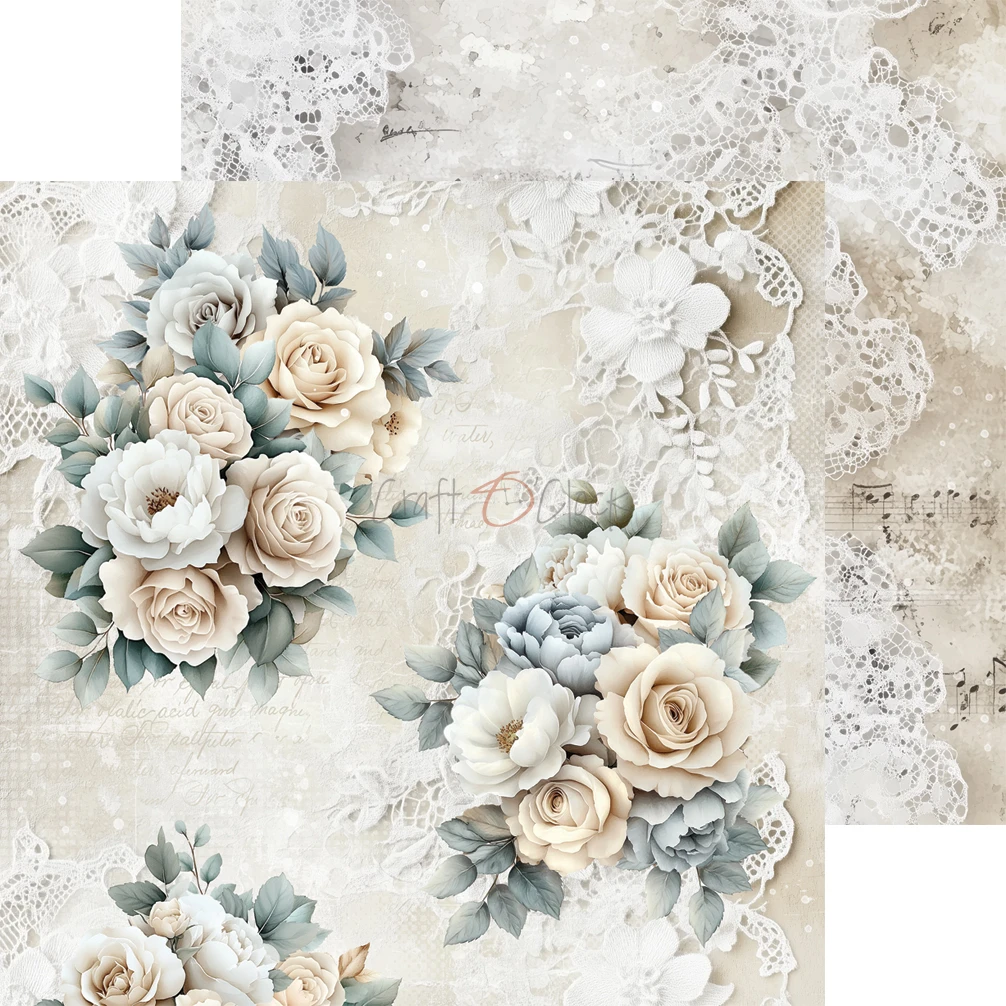 CC-C82-LLY-09 LIFETIME LOVING YOU- zestaw papierów 20,3x20,3cm - MIX