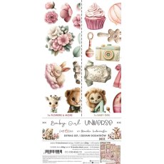 CC-C83-BGU-13 BABY GIRL UNIVERSE zestaw DODATKÓW - MIX