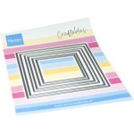 CR1718 Wykrojnik Marianne Design-Craftable -Basic Squares - Kwadraty