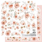 AA-RB-09 Papier dwustronny 30x30,5cm do samodzielnego wyciecia-Romantic Boho-KWIATY