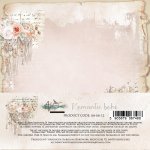 AA-RB-12  Alchemy of Art - 6x6'' - zestaw papierów Romantic Boho