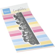 CR1720 Wykrojnik Marianne Design-Craftable -Meadow border - trawka -border