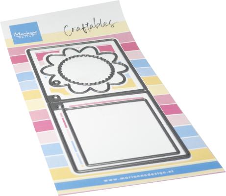 CR1722 Wykrojnik Marianne Design-Craftable -Flower Tag