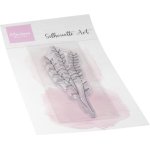 CS1186 Stemple silikonowe - Silhouette Art -Thyme - tymianek