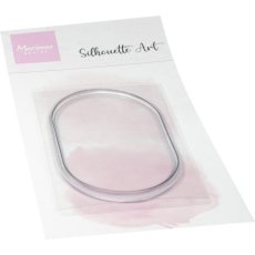 CS1187 Stemple silikonowe - Silhouette Art -Oval Frame