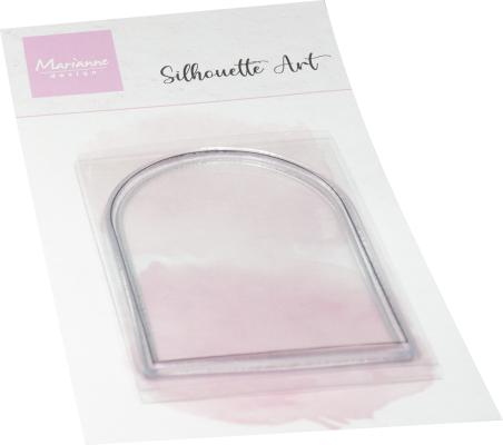 CS1188 Stemple silikonowe - Silhouette Art -Dome frame