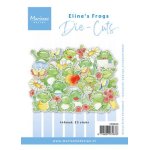VK9643 Die-cuts -Marianne Design -  Eline's frogs