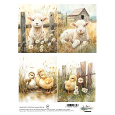 AA-SPRING-RP-06 Papier ryżowy  A4 -SPRING 06