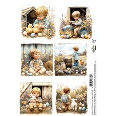 AA-SPRING-RP-08 Papier ryżowy  A4 -SPRING 08