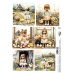 AA-SPRING-RP-09 Papier ryżowy  A4 -SPRING 09