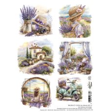 AA-SPRING-RP-12 Papier ryżowy  A4 -SPRING 12