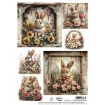 AA-SPRING-RP-13 Papier ryżowy  A4 -SPRING 13