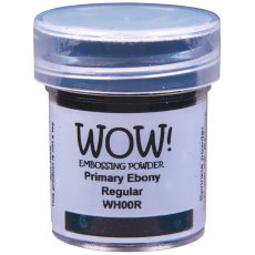 WH00R Puder do embossingu WOW!- Primary Ebony- Regular