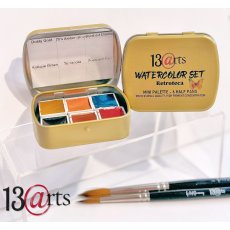ARTRET15 Mini watercolor set - akwarele w kostkach - RETROTECA