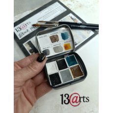 ARTWATR05 Mini watercolor set - akwarele w kostkach - BLACK VELVET