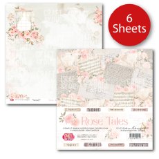 CPS-RT30-6 Rose Tales - Zestaw 6 papierów 30,5x30,5cm - Craft&You Design 