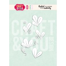 CW401 Wykrojnik /Die -Leaves by Gosia/listki Craft&You Design