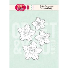 CW403 Wykrojnik /Die -Garden flower 1 by Gosia/kwiatki 1 Craft&You Design