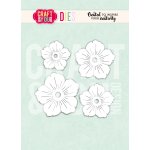 CW404 Wykrojnik /Die -Garden flower 2 by Gosia/kwiatki 2 Craft&You Design