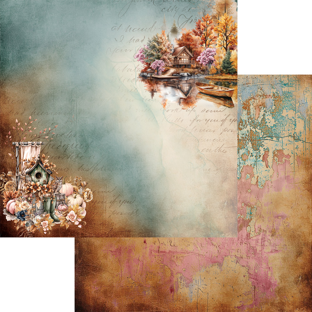 AA-LA-12 Alchemy of Art - 6x6'' - zestaw papierów Lovely Autumn