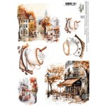 AA-LA-RP-05  Papier ryżowy  A4 -Lovely Autumn