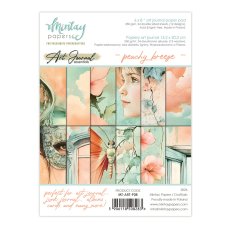 MT-ART-P08 *PRZEDSPRZEDAŻ*Zeszyt Papierów Art Journal - Peachy Breeze-wysyłka po 25 kwietnia 2026