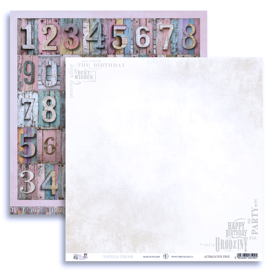 UHK-SC SWEET CELEBRATION - ZESTAW PAPIERÓW DWUSTRONNYCH 30,5 x 30,5 cm