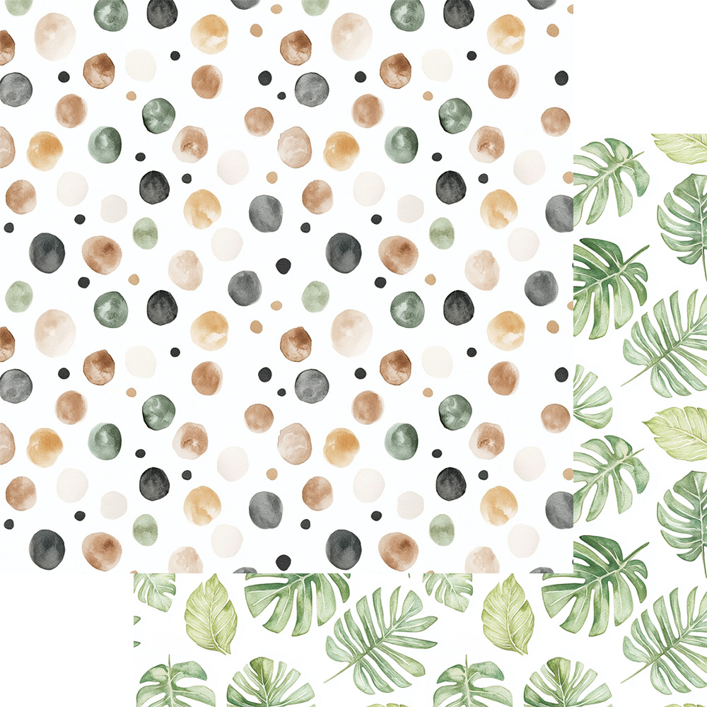 AA-WA-07 Alchemy of Art- 12x12'' -Zestaw papierów do scrapbookingu Wild adventures