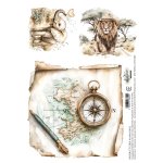 AA-WA-RP-02 Papier ryżowy A4 -Wild adventures