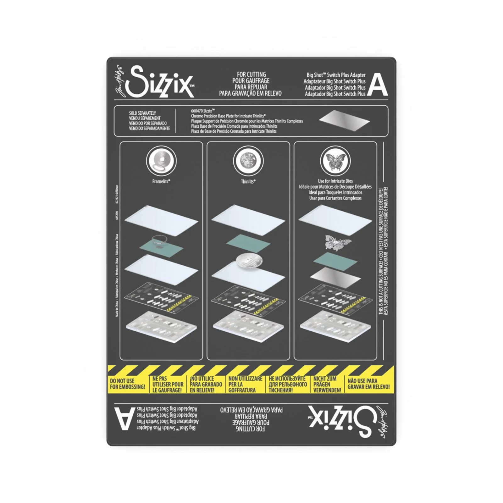 665298 Adapter A By Tim Holtz - Switch Plus Big Shot