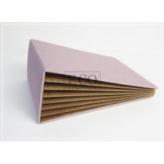 ECO-BAZ-02LK Album BAZYLiszek 180x132mm - kraft z liliową okładką