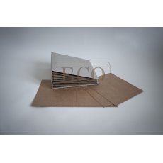 ECO-BAZ-02KO Album BAZYliszek 160x160- kraft - 6 KART otwarty