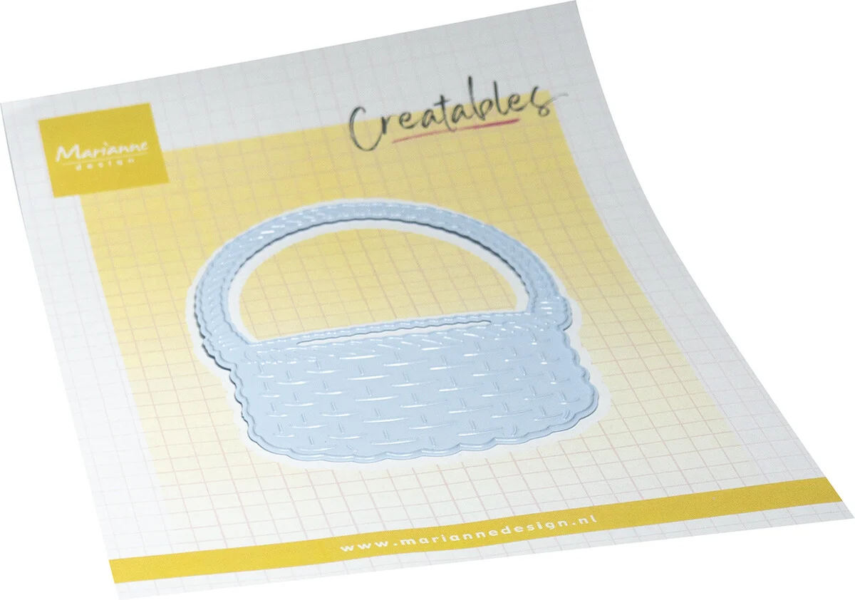 LR0956 Wykrojnik Marianne Design - Creatable -Gift Basket-koszyk prezentowy