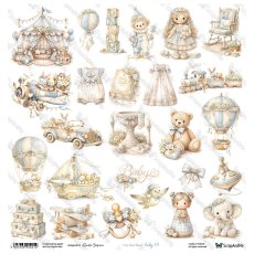 B09 Baby 09- Arkusz Do Wycinania - ScrapAndMe