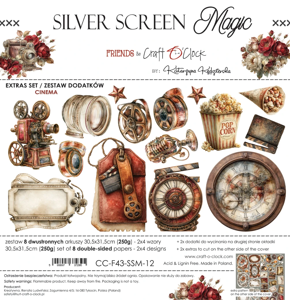 CC-F43-SSM-12 PRZEDSPRZEDAŻ *SILVER SCREEN MAGIC - zestaw DODATKÓW - CINEMA-wysyłka po 17 lipca 2026r.