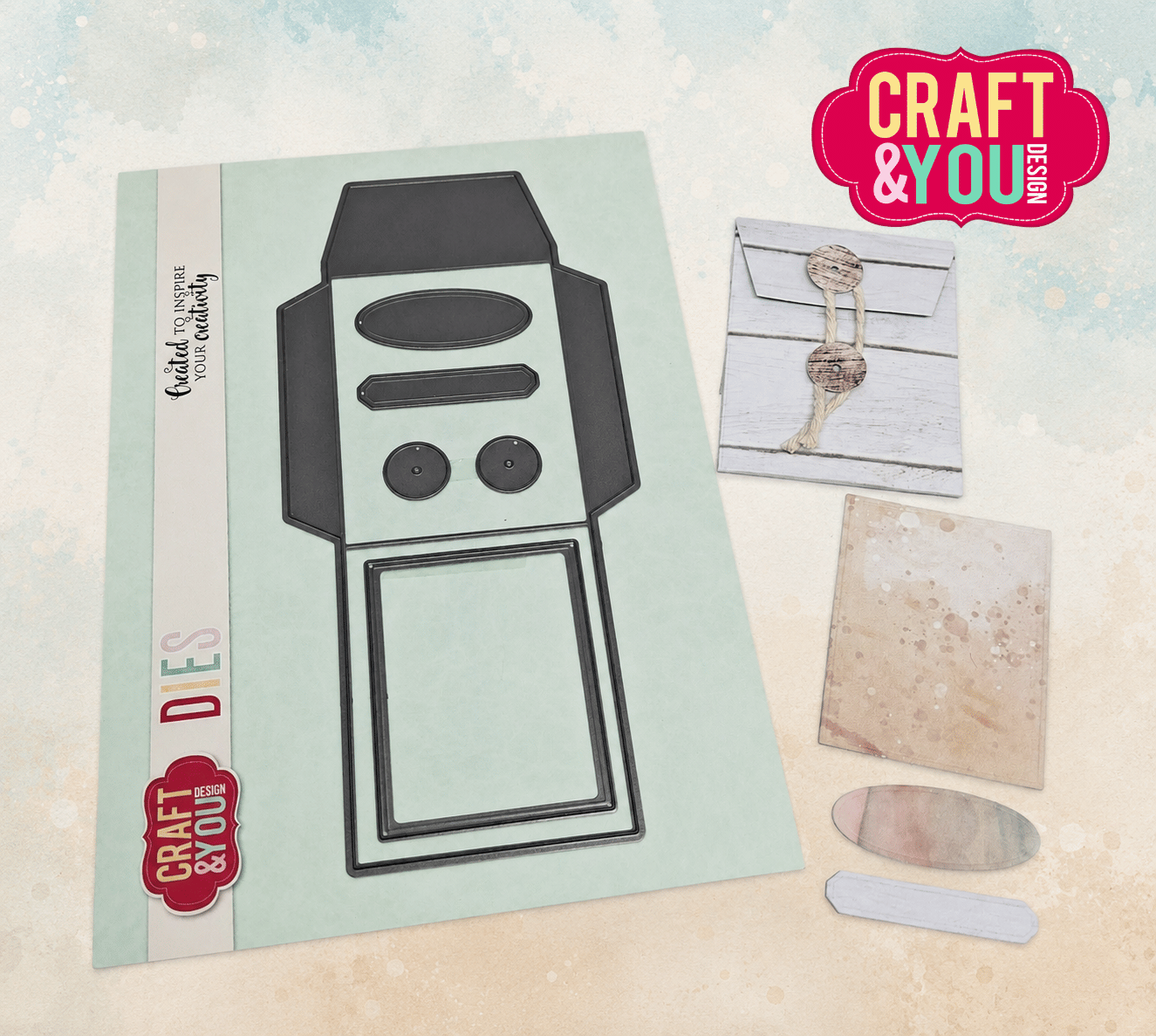 CW412 Wykrojnik /Die -Envelope by Bea/Koperta - Craft&You Design